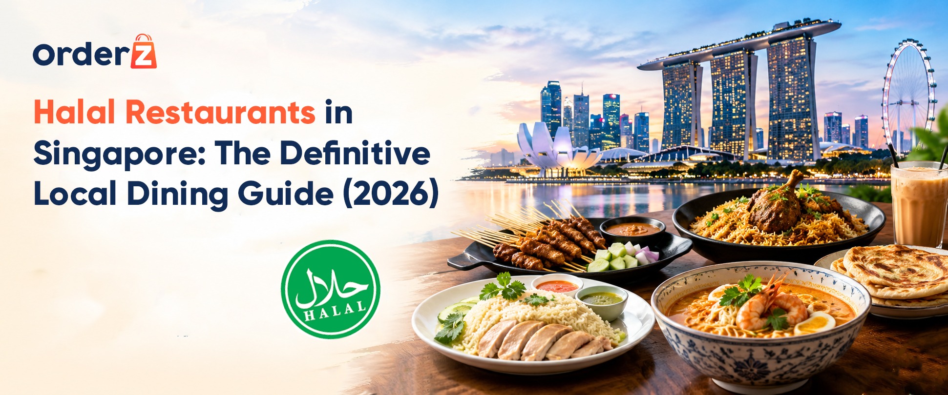 Halal restaurants in Singapore with diverse dining options