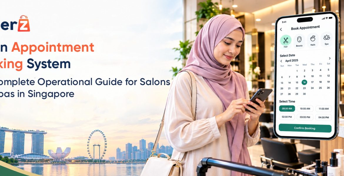 Salon appointment booking system in Singapore