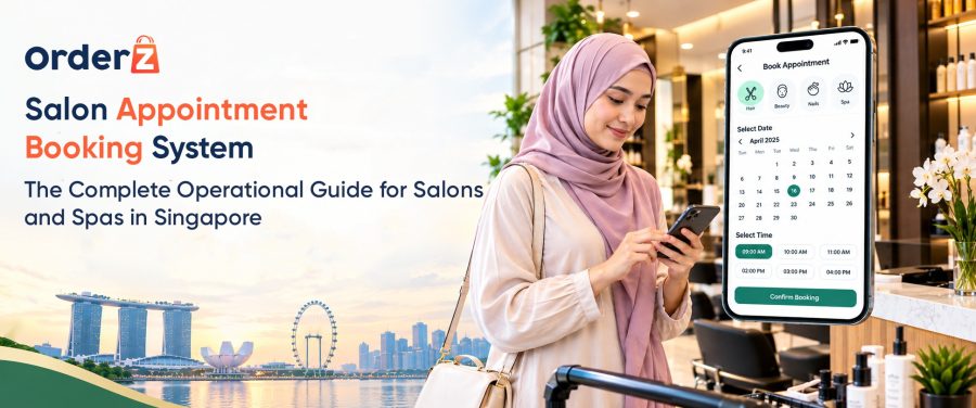 Salon appointment booking system in Singapore