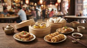 Halal dim sum at Tang Tea House in Singapore