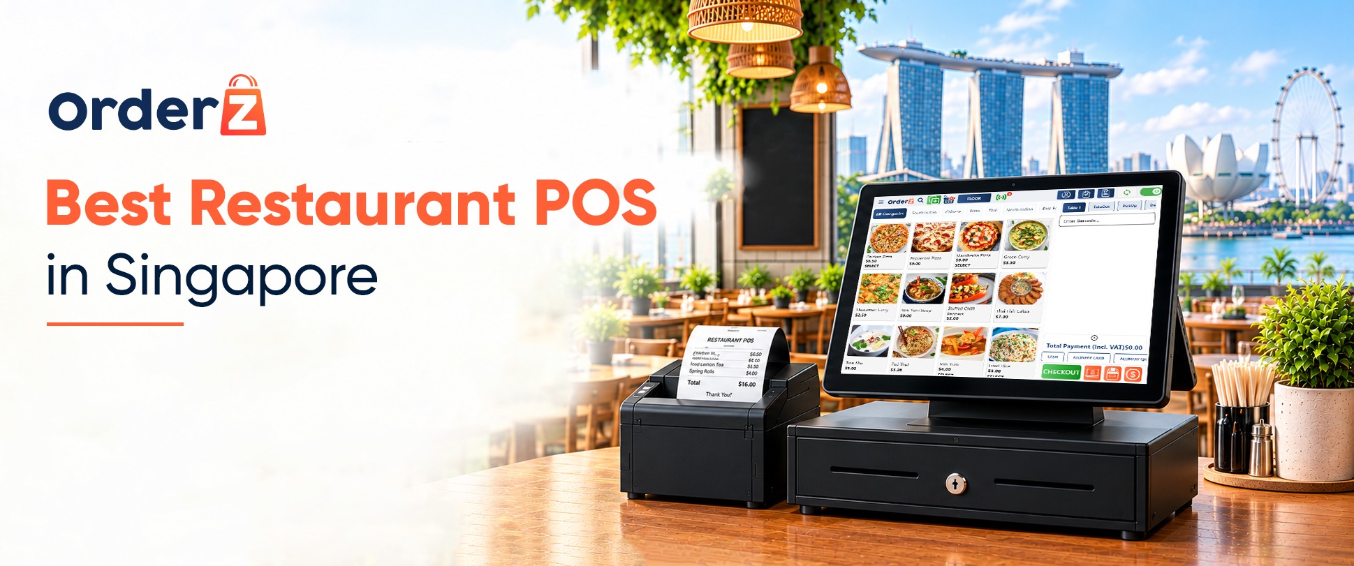 Best restaurant POS in Singapore for billing and kitchen order management