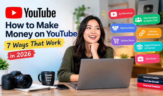 How to make money on YouTube through ads, sponsorships and online products